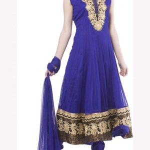 Beautiful Blue gown / suit for festive season