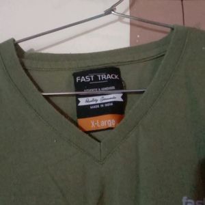 Olive Colour T-shirt For Boy