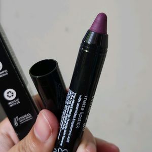 Plum Twist & Go Airbrushed Finish Matte Crayon Lip