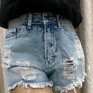 New unused URBANIC Solid Women Denim Shorts