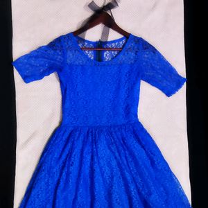 Blue Lace Dress