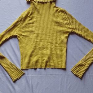 Yellow Highneck Top