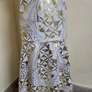 Self Print Dress