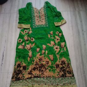 Beautiful Green Kurti For Women