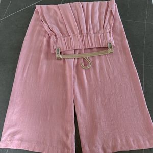 Linen Pink Highwaist