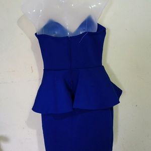 ROYAL BLUE DRESS