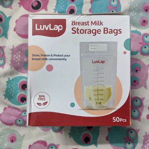 Brand New Luv Lap Breast Milk Storage Bags -50