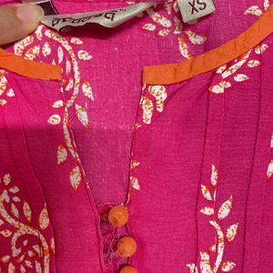 Pink Kurta