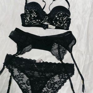 3 Piece Lingerie Set