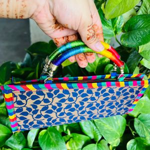 Multi Colour Hand Purse (women)