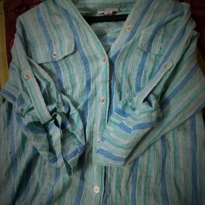 Sky Blue Color Shirt Formal / Daily Wear