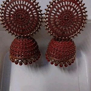 Ethnic Jumkas And Earrings