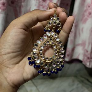 Royal Blue And Golden Earning With Mantikka