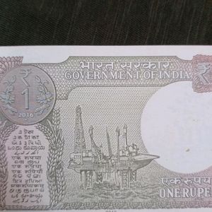 New One Rupee Note Indian Currency