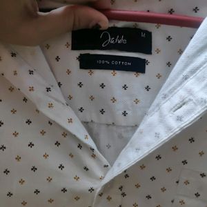 White Printed Shirt