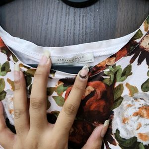 Spring Multicolour Floral Top