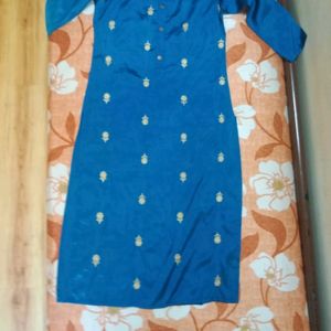 Teal Blue Kurti ( SizeM)