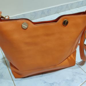 Marie Claire Orange Handbag