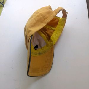 Original Adidas Yellow Branded Cap