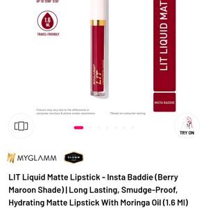 MyGlamm LIT liquid Matte lipstick