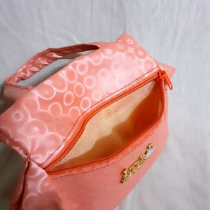 Women's Neon Baby Pink Small Handmade Girls Bag 👜