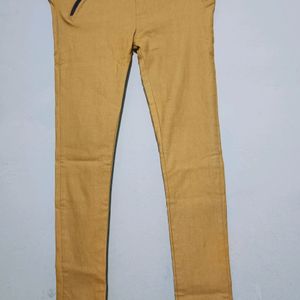 Skinny Fit Jaggings- Cream