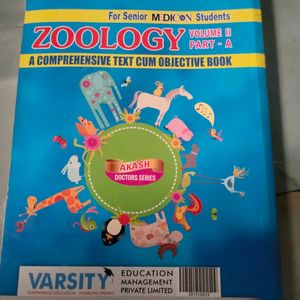 Akash Zoology Objective Book For Neet Students