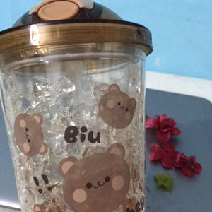 Frosty Ice Cup Tumbler [Brown Bear]