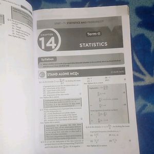 Oswal Book Of Maths For Preparation Class10th.