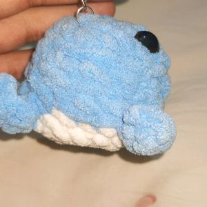 Crochet Plush Whale Amigurumi