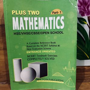 Plus Two Mathematics Textbooks Neet JEE