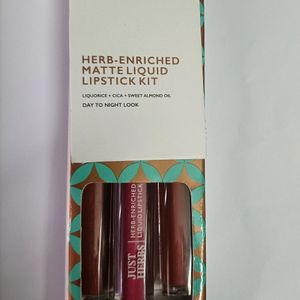 Just Herbs Matte Liquid Lipstick Kit ✨