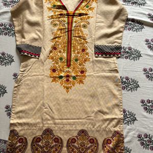 Multicoloured Daily Wear Kurta