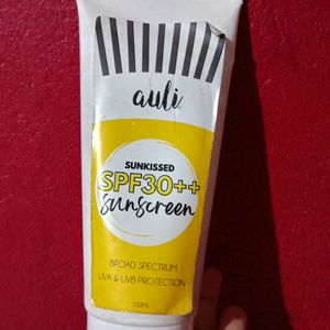 Auli Sunscreen 🧴