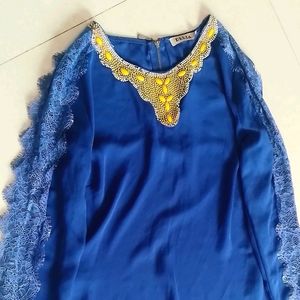 Party Top Blue Amazing