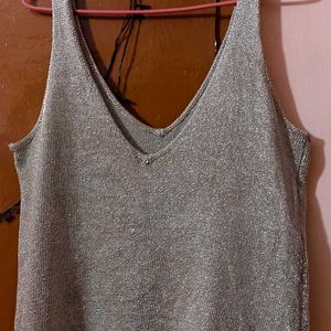 Shimmery Sleevesless Top