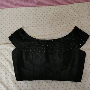 Black Off Shoulder Blouse