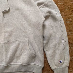 CHAMPION GREY HOODIE