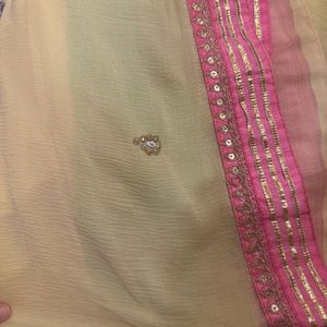 GOTA BORDER SAREE ✨