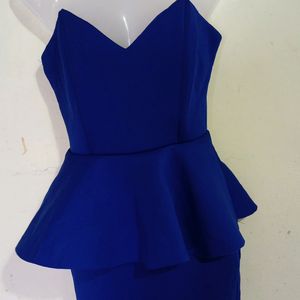 ROYAL BLUE DRESS