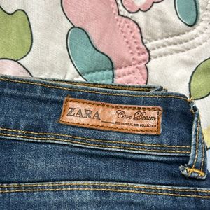 ZARA BLUE DENIM JEANS