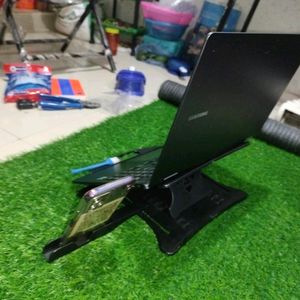 Laptop Stand With Mobile Holder + Free Gift