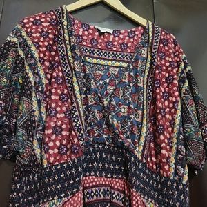 Multi Printed Dress For Girl Or Woman 42 Bust