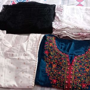 2kurti And Duptta Set