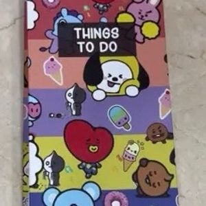 BTS BT21 To Do Notepad