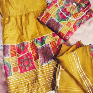 Two Kurta Sets With Dupatta