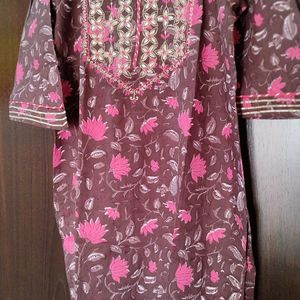 New UNUSED Kurta Palazzo Set With Gotta Patti Work