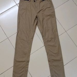 Khaki Jeans Of Indian Terrain Brand