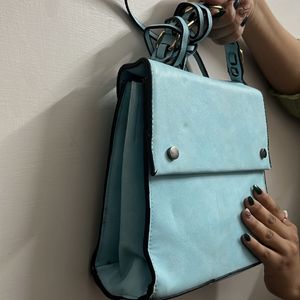 Powder Blue Cute Hand Bag