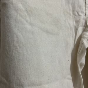 Unused White Denim Jeans For Women